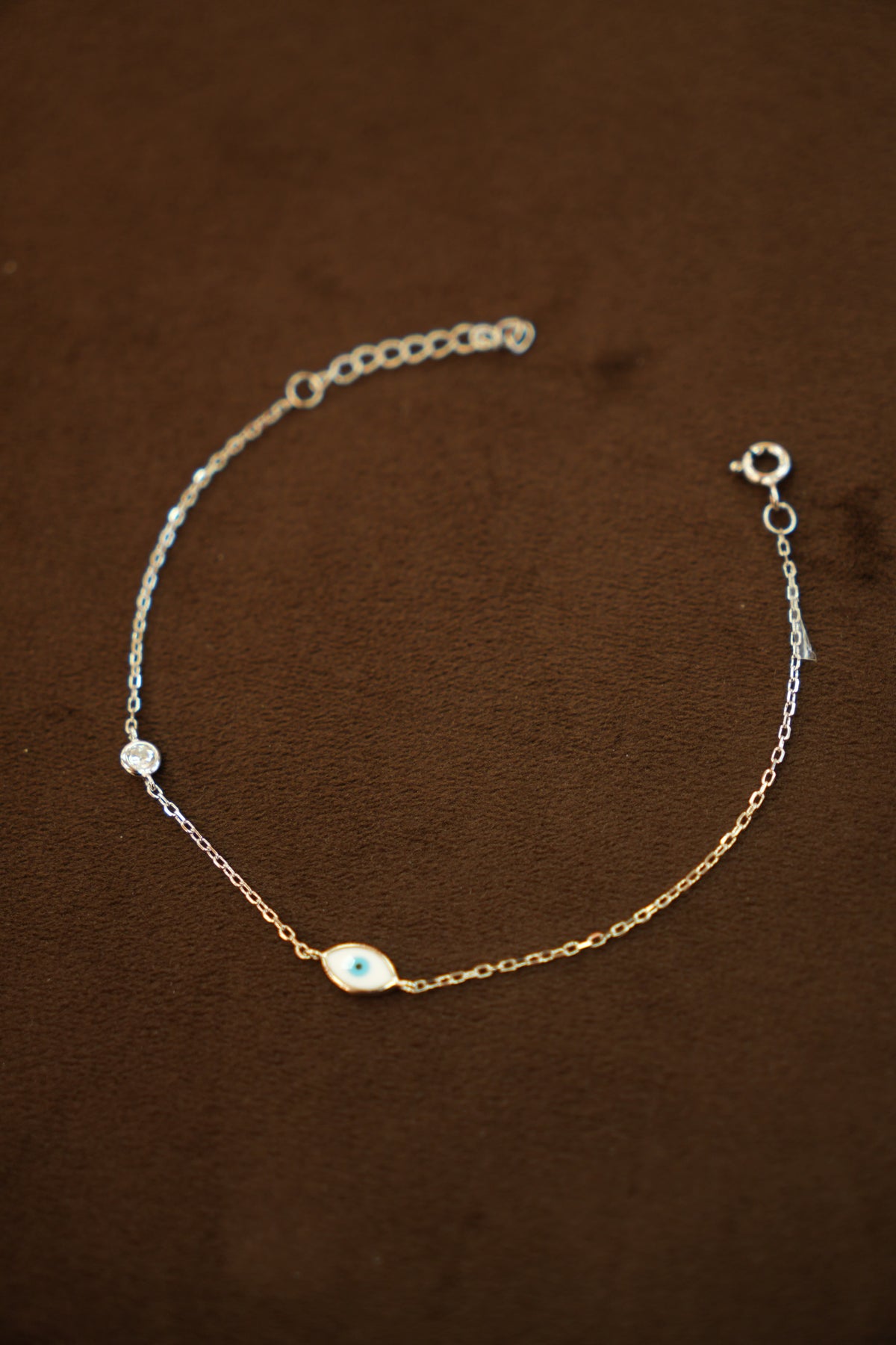 925 Silver Designer Ladies Evil Eye Bracelet