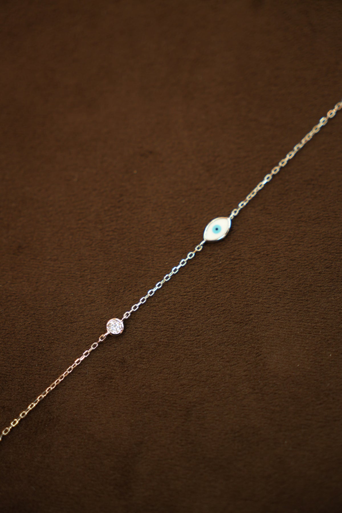 925 Silver Designer Ladies Evil Eye Bracelet