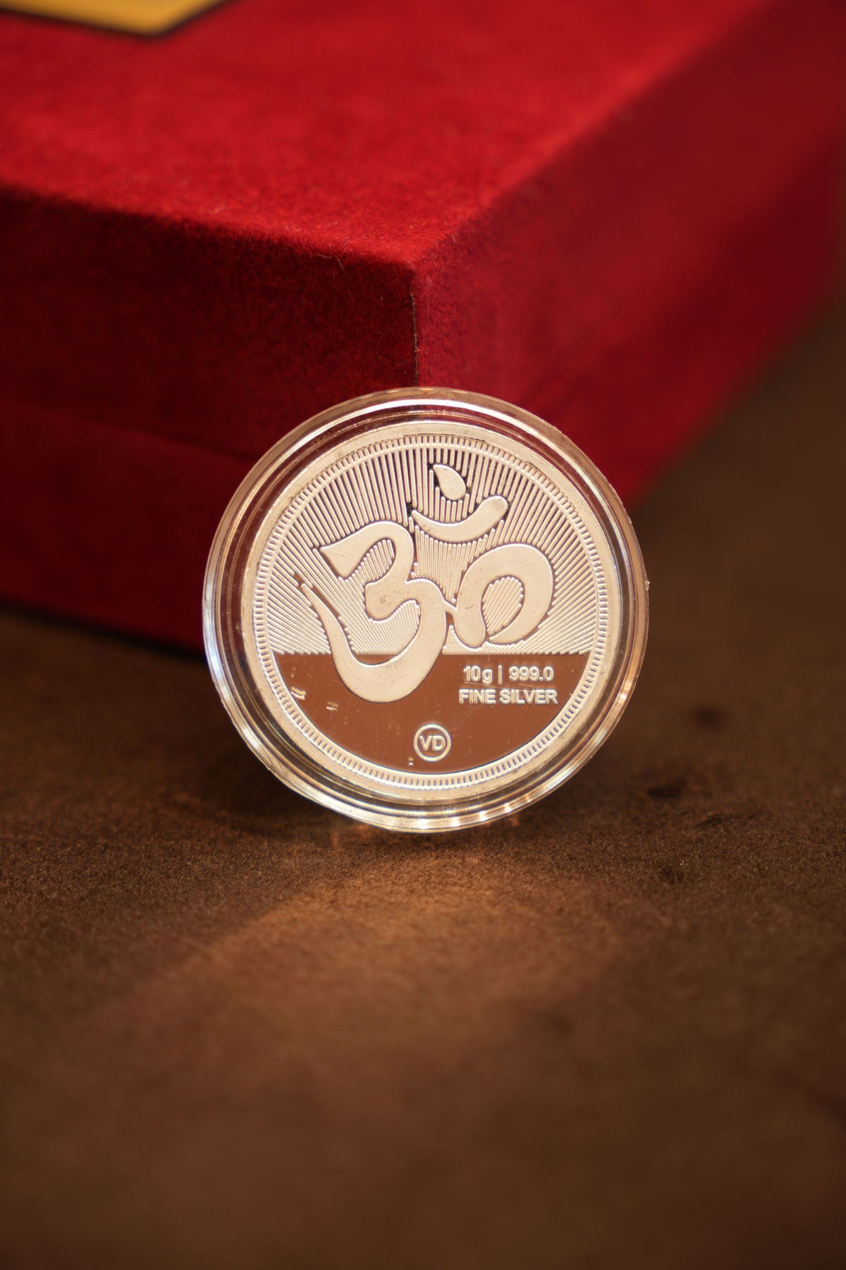 999 Pure Silver Laxmi Ganesh Ji Coin (10 grams)