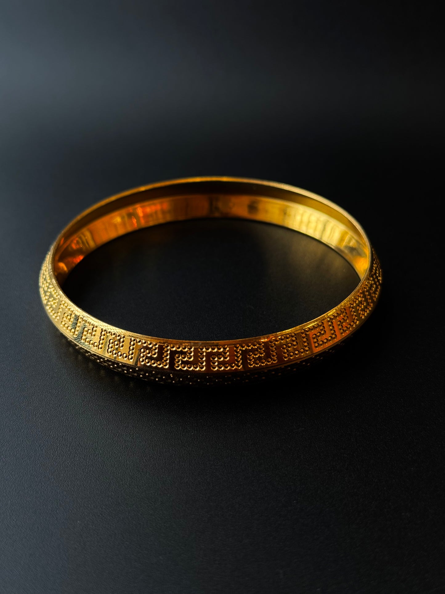 22K Gold Men's Kara