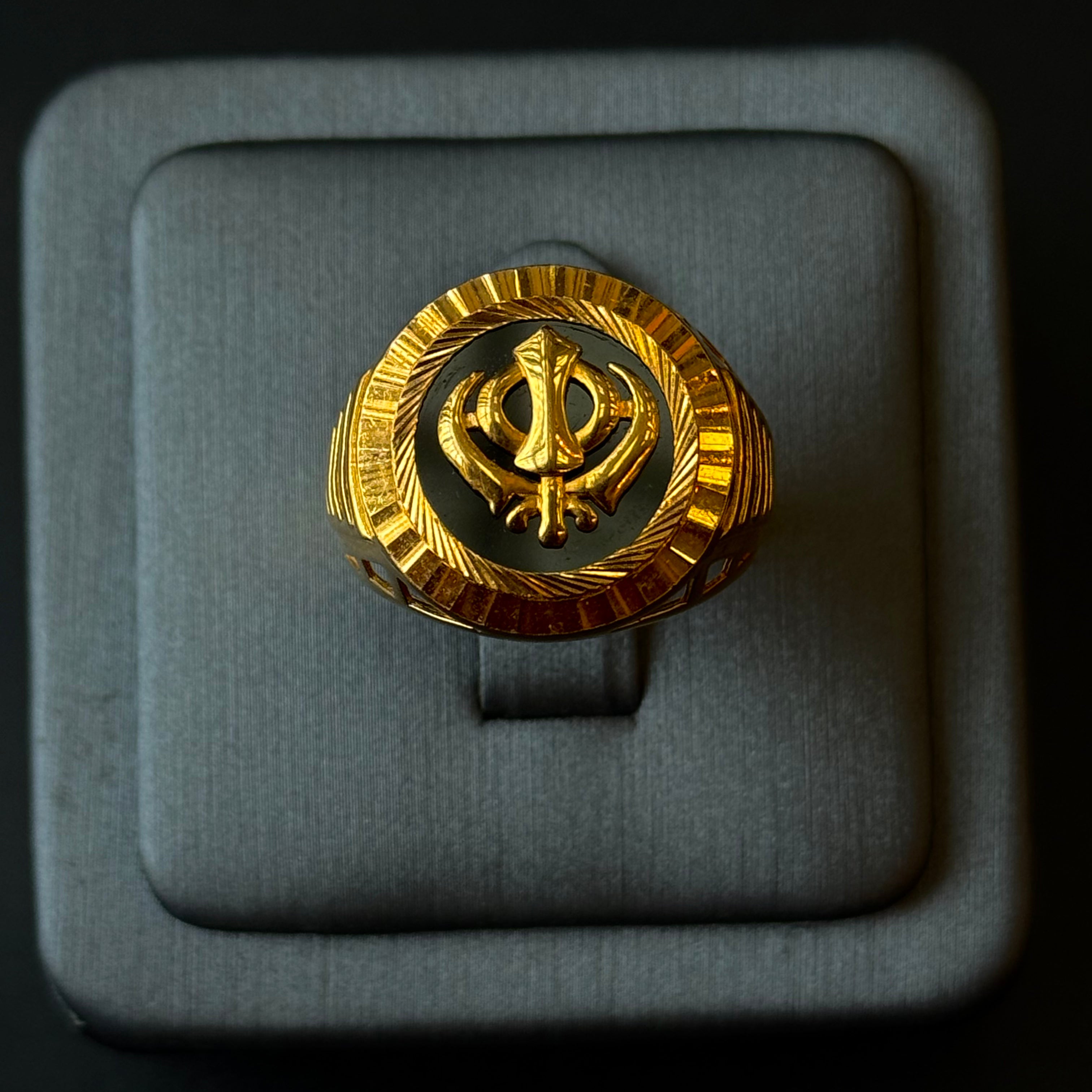 22K Gold Men's Ring