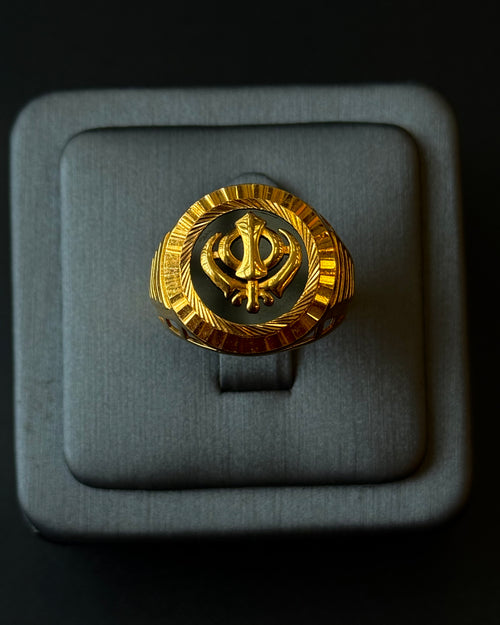 22K Gold Men's Ring