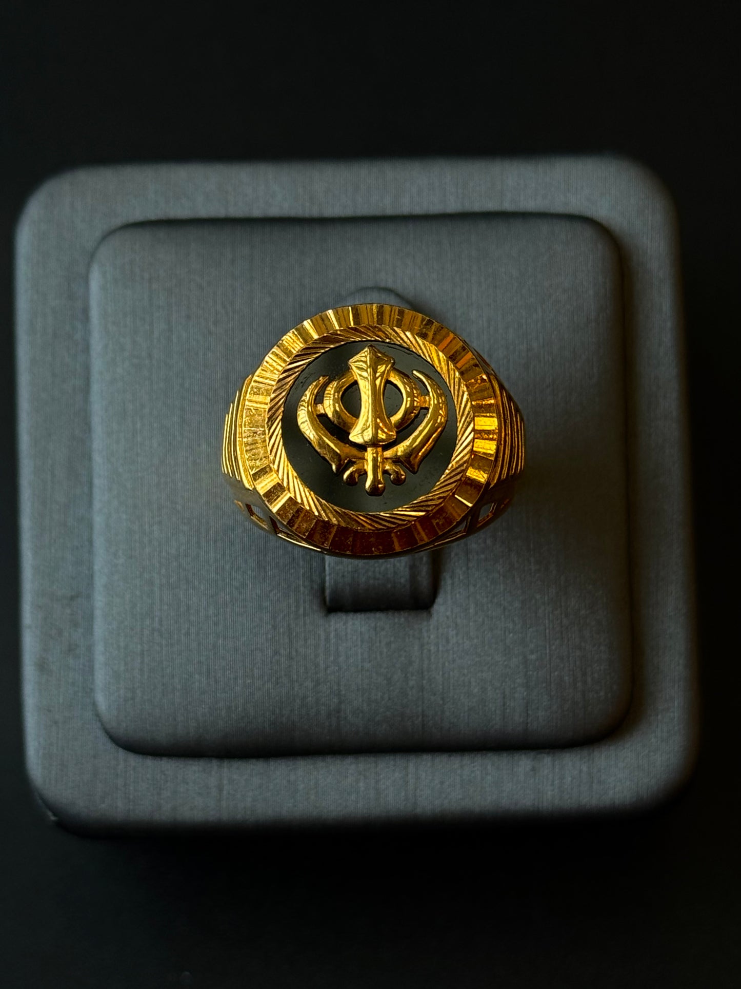 22K Gold Men's Ring