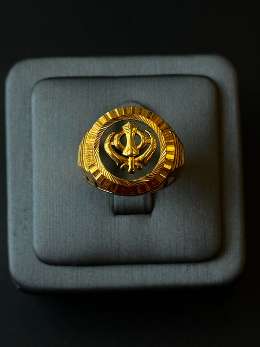 22K Gold Men's Ring