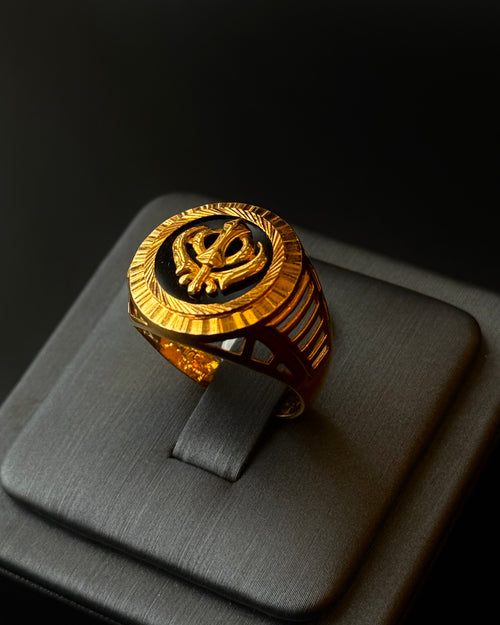 22K Gold Men's Ring