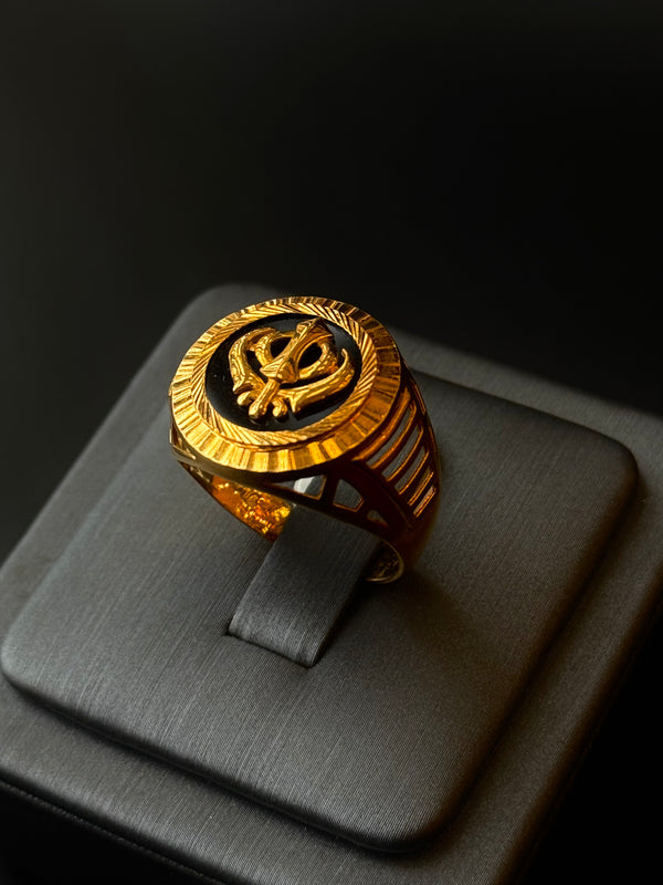 22K Gold Men's Ring