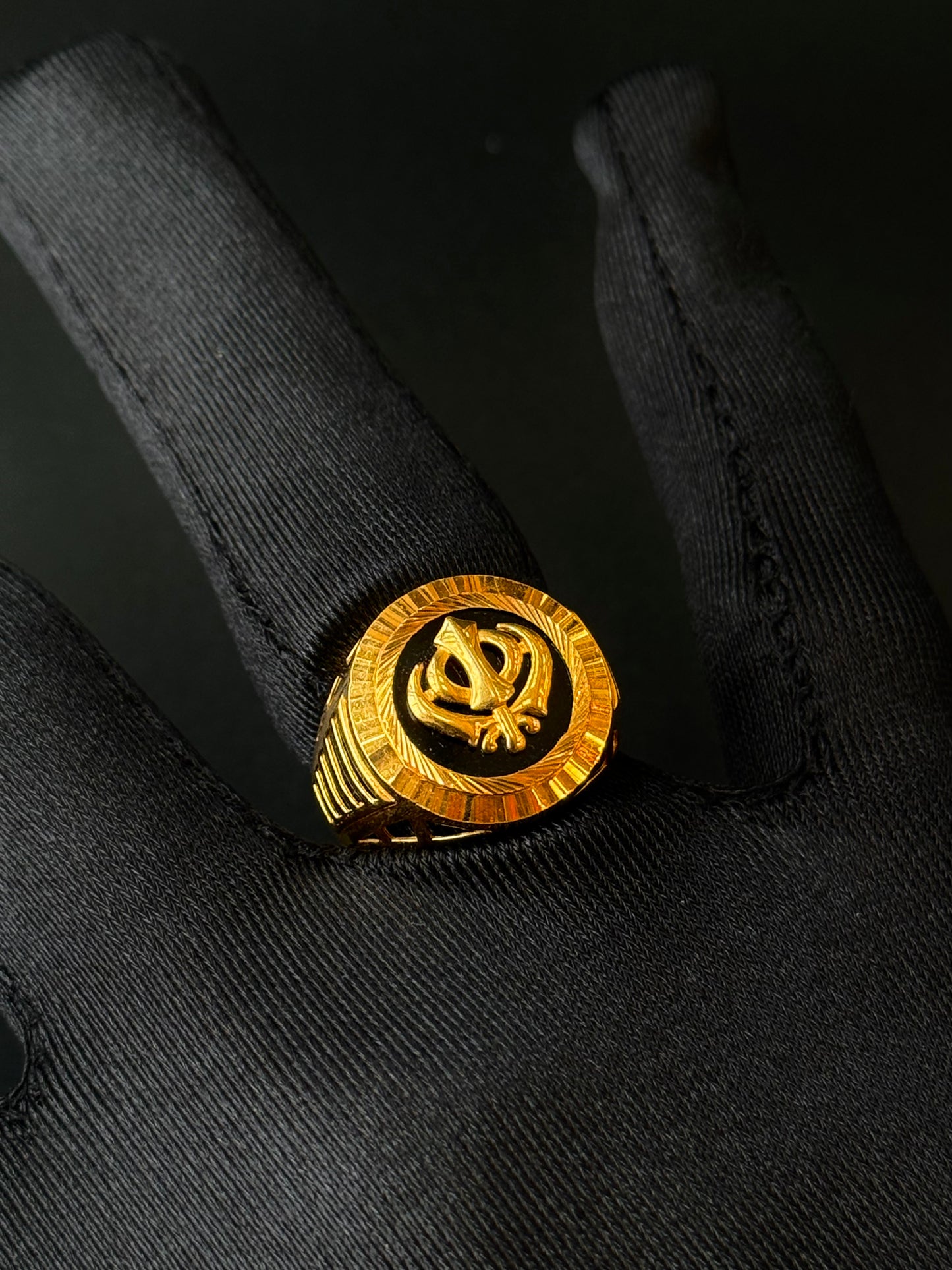 22K Gold Men's Ring