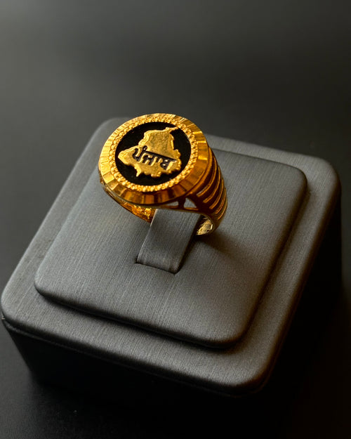 22K Gold Men's Ring