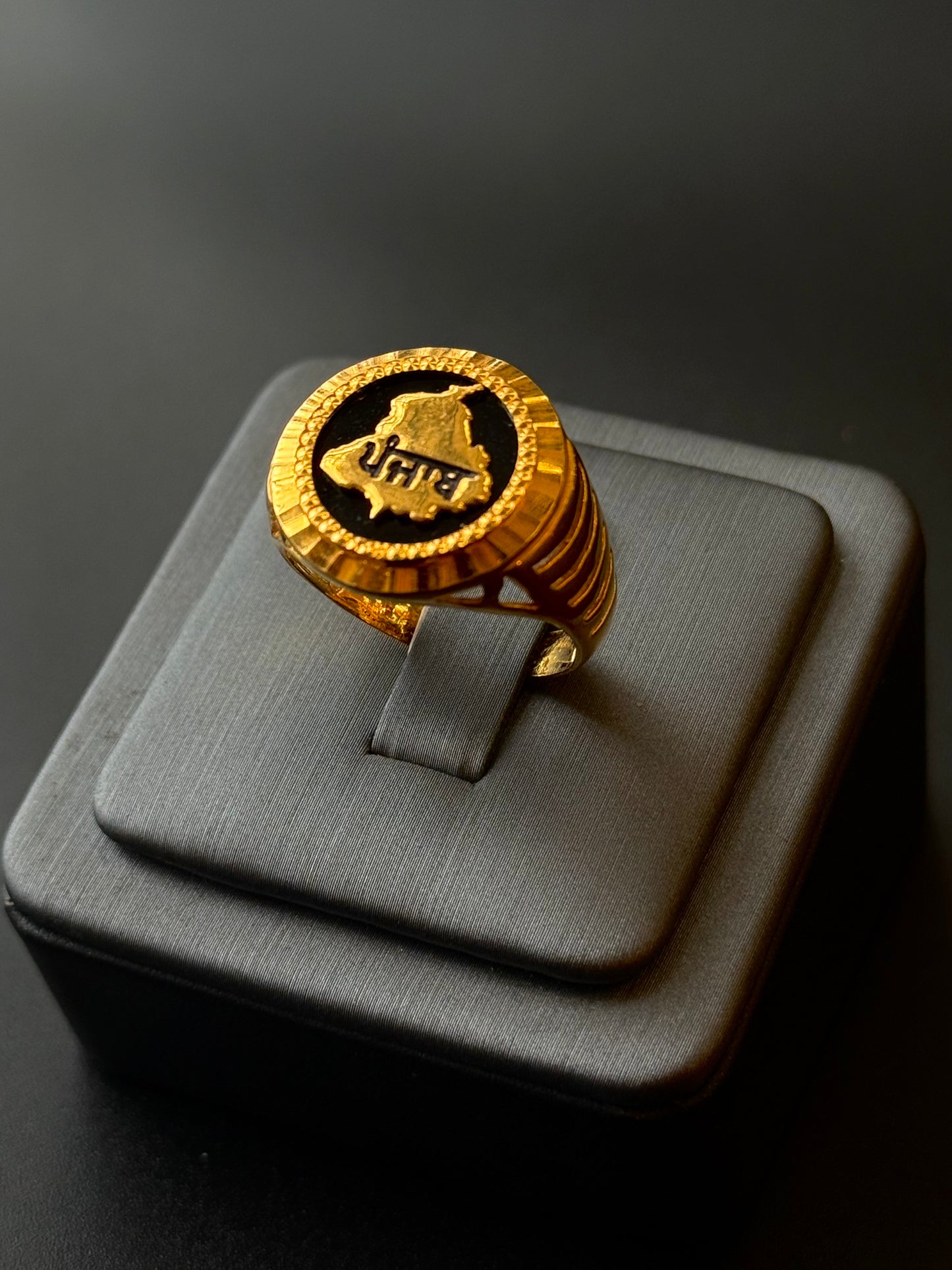 22K Gold Men's Ring