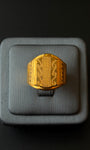 22K Gold Modern Mens Ring