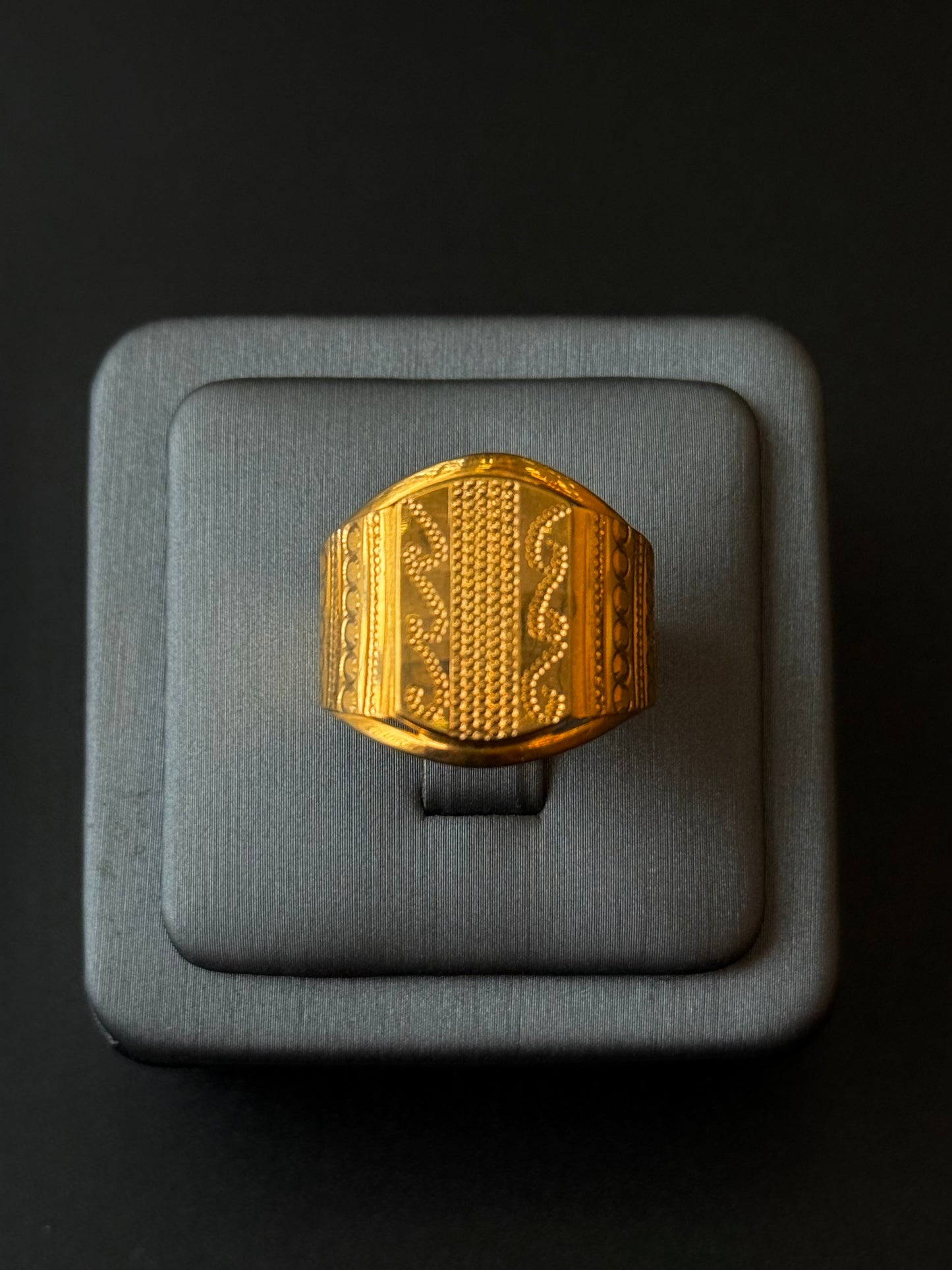 22K Gold Men's Ring