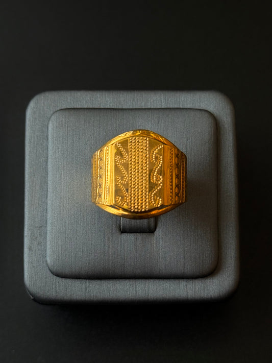 22K Gold Men's Ring