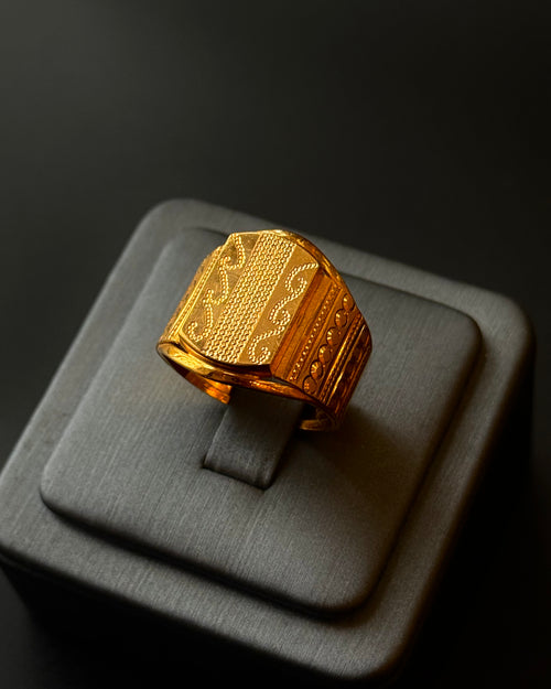 22K Gold Men's Ring