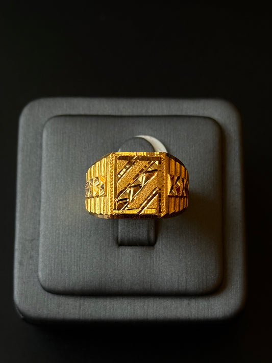 22K Gold Men's Ring