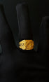 Men’s luxury gold ring jewelry