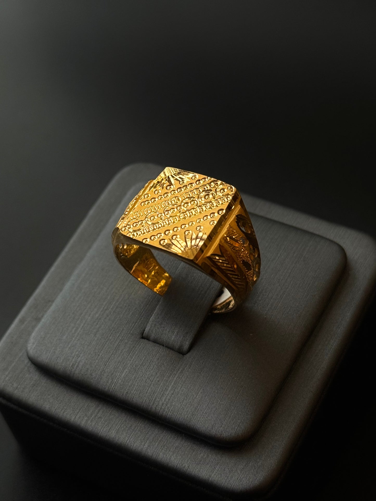 22K Gold Men's Ring