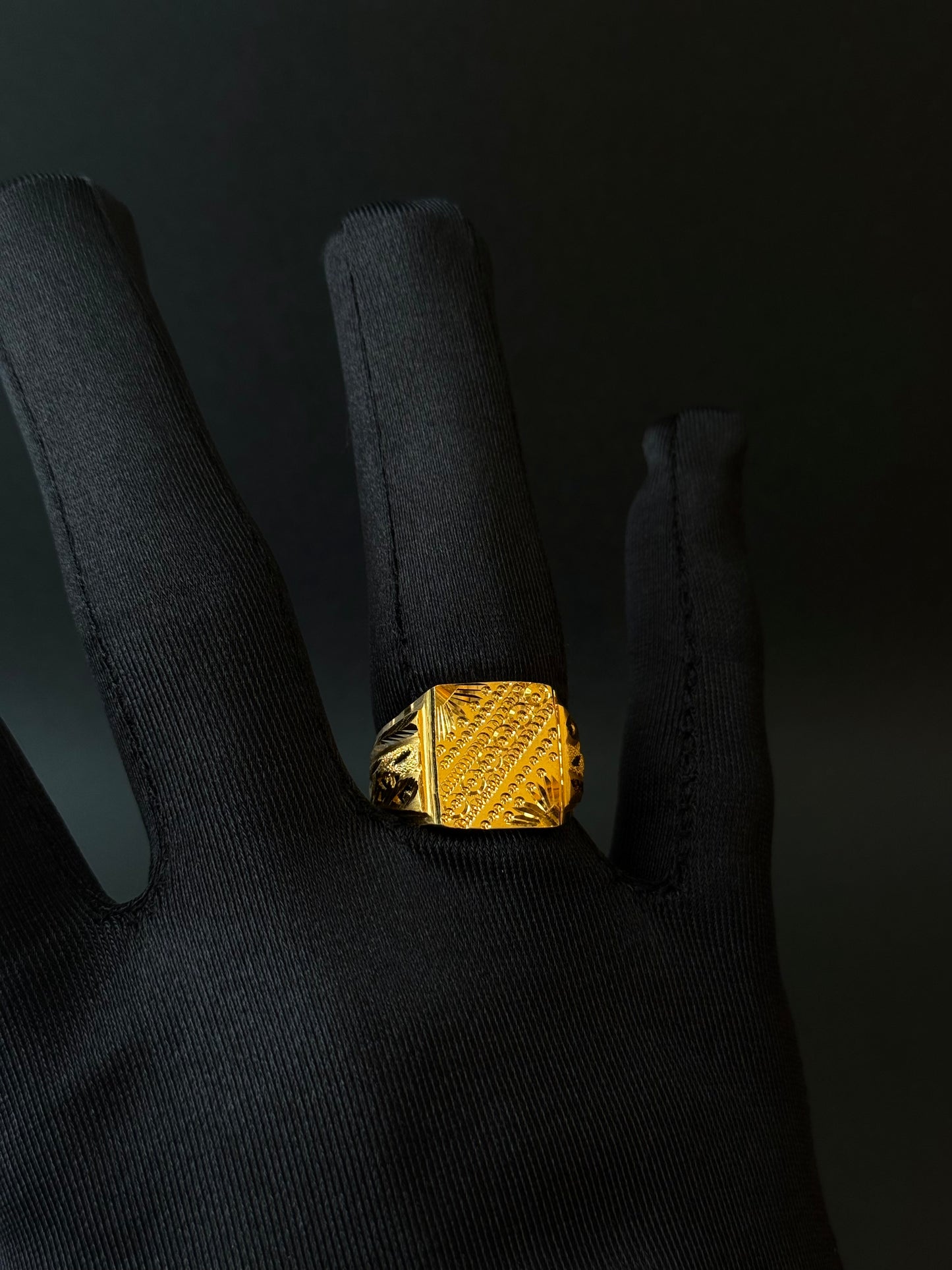 22K Gold Men's Ring