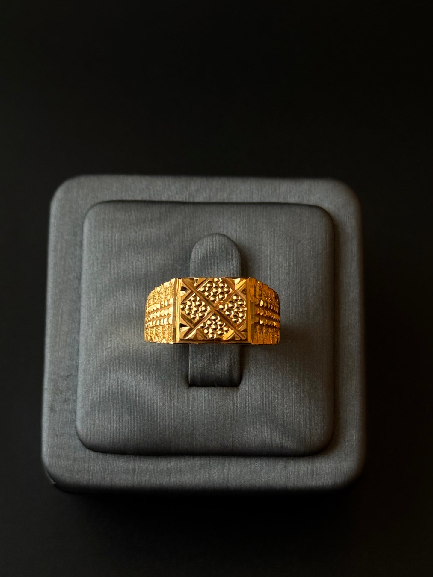 22K Gold Men's Ring