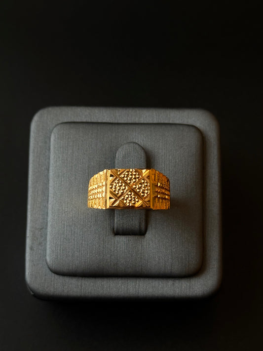 22K Gold Men's Ring