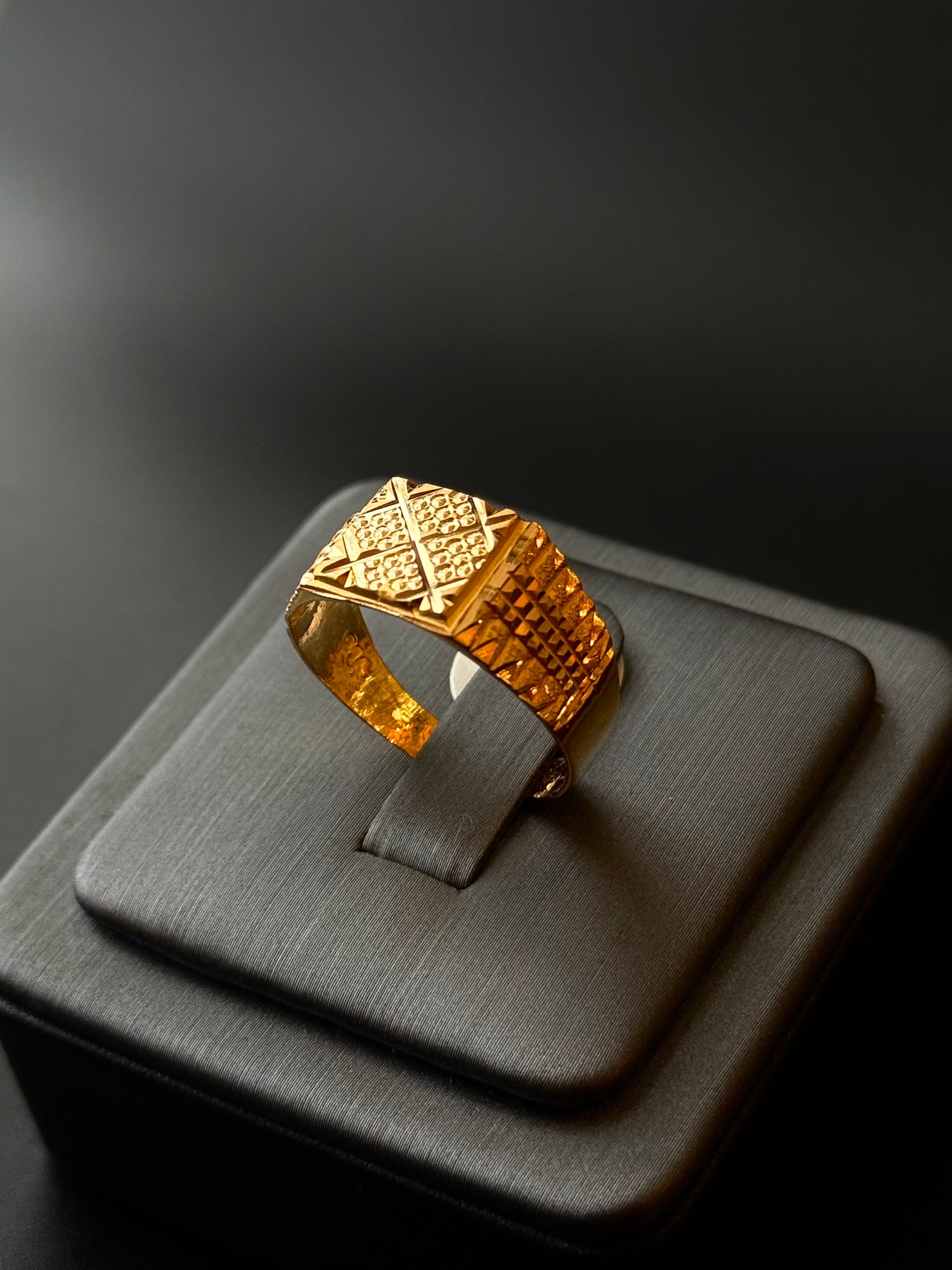 22K Gold Men's Ring