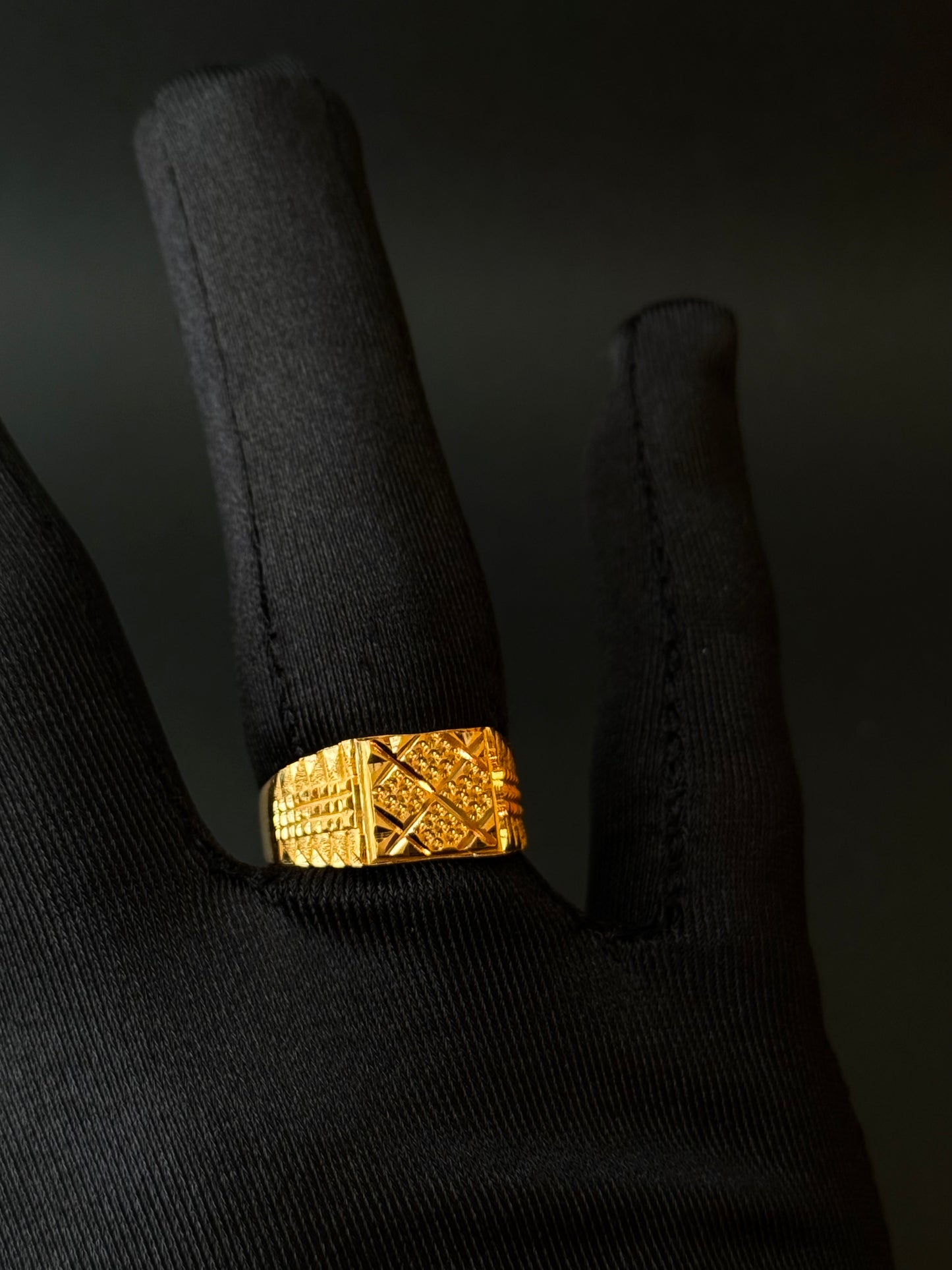 22K Gold Men's Ring