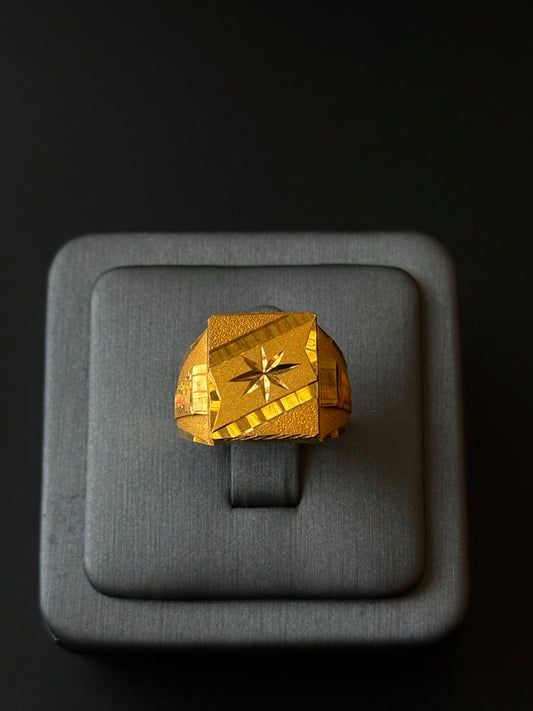 22K Gold Men's Ring