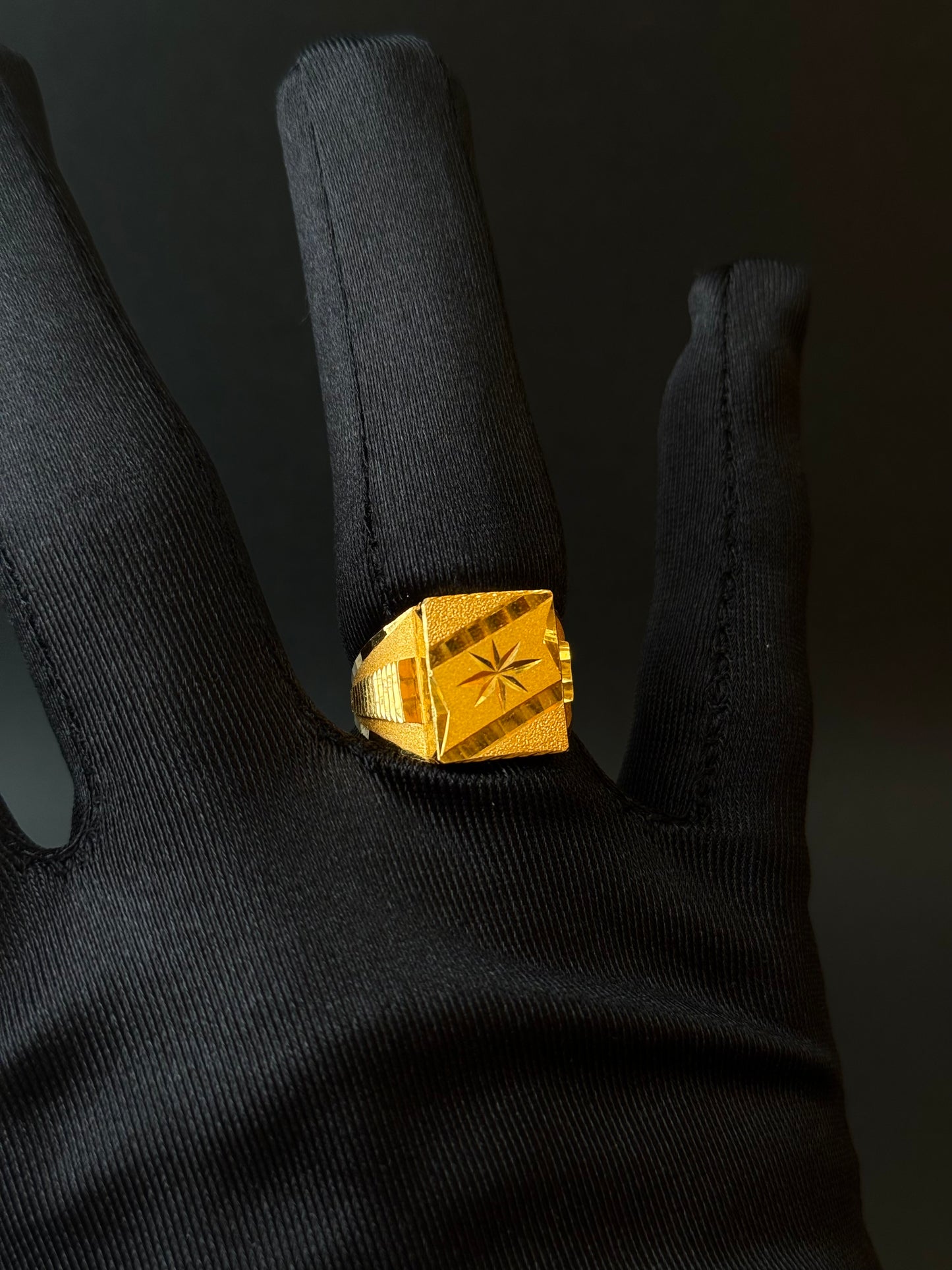 22K Gold Men's Ring