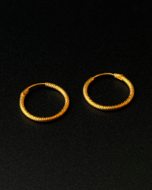22K Gold Ladies Earrings