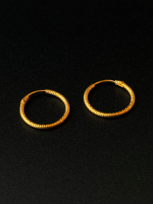 22K Gold Ladies Earrings
