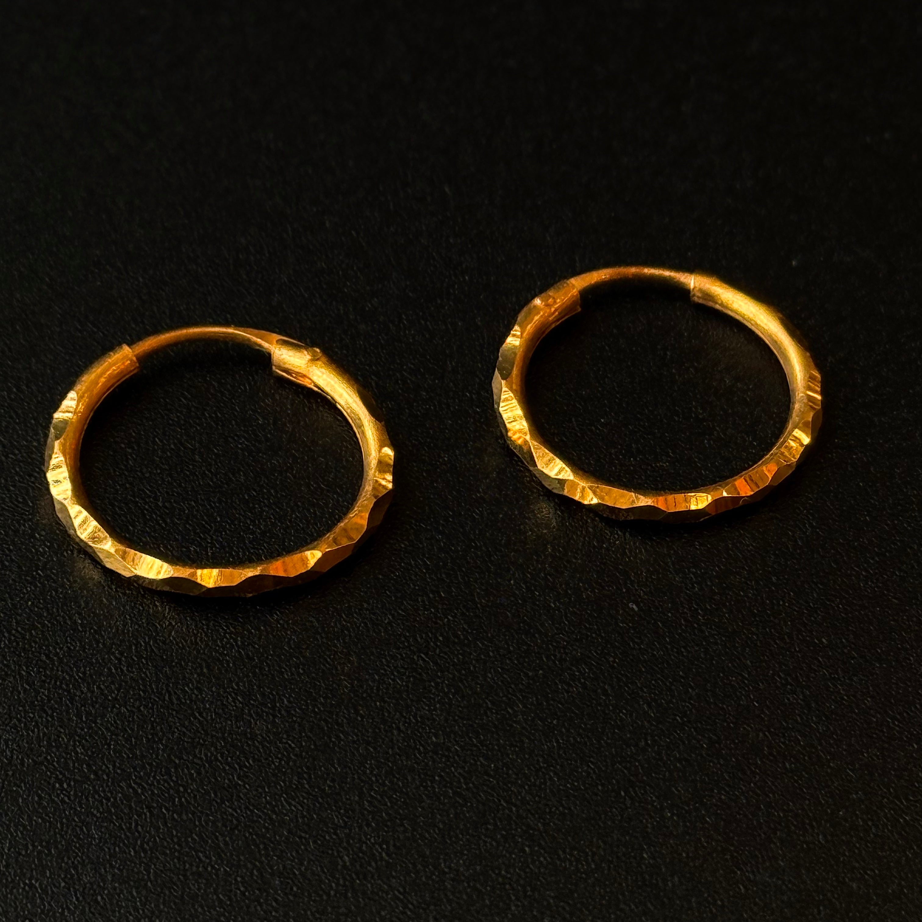 22K Gold Ladies Earrings