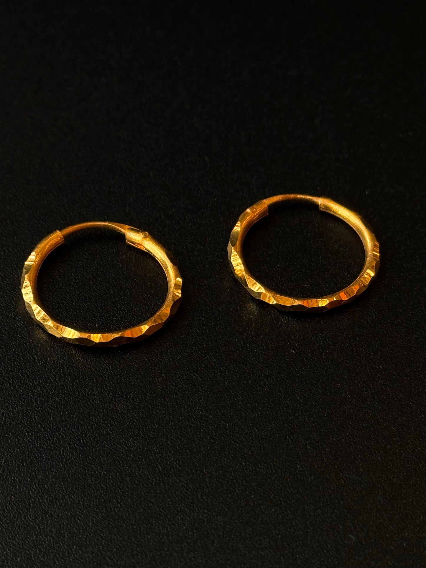 22K Gold Ladies Earrings