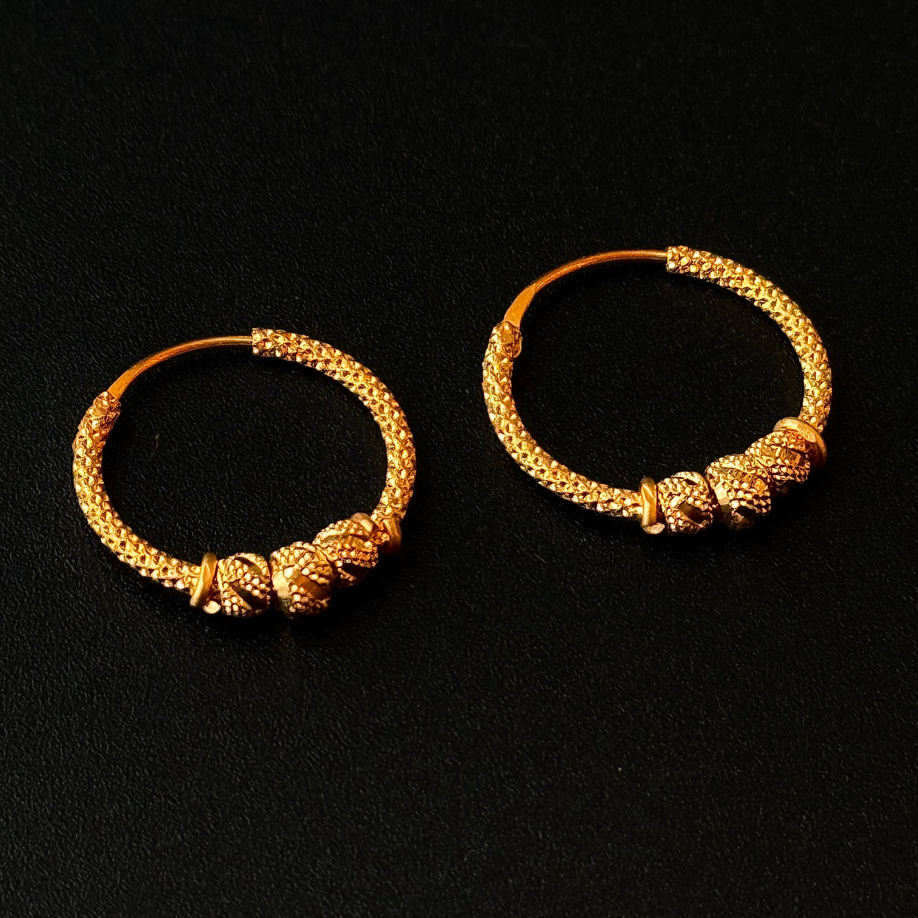 22K Gold Ladies Earrings
