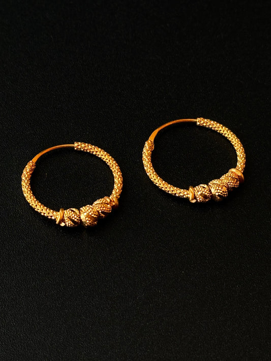 22K Gold Ladies Earrings