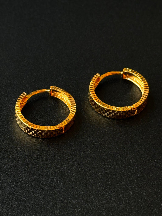 22K Gold Ladies Earrings