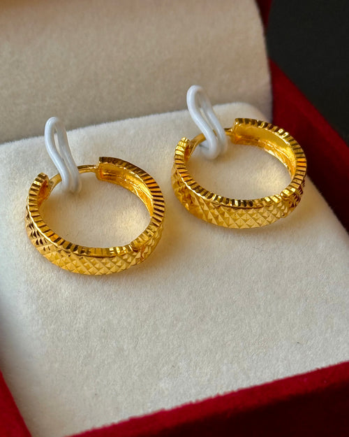 22K Gold Ladies Earrings