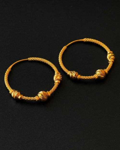 22K Gold Ladies Earrings