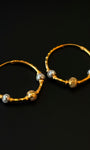 22K Gold Ladies Earrings