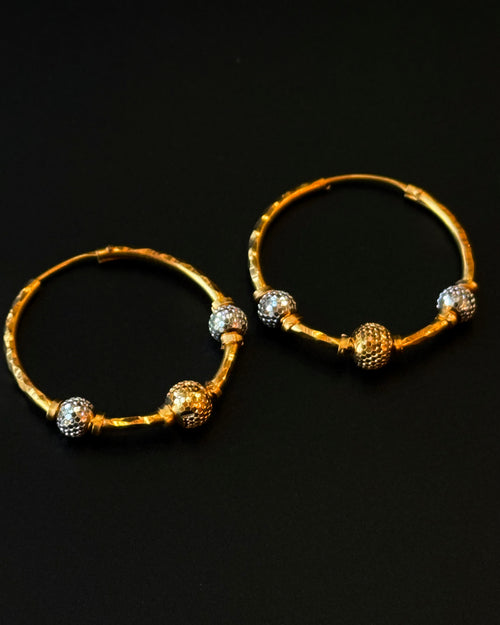 22K Gold Ladies Earrings