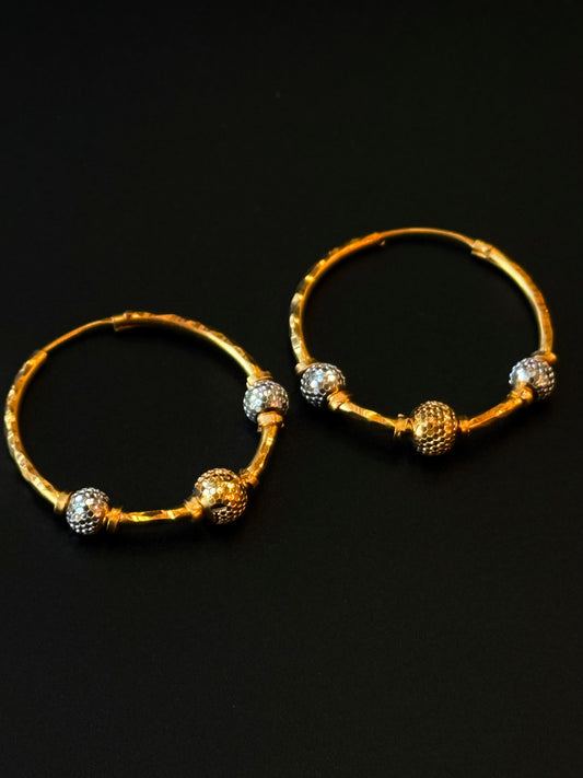 22K Gold Ladies Earrings