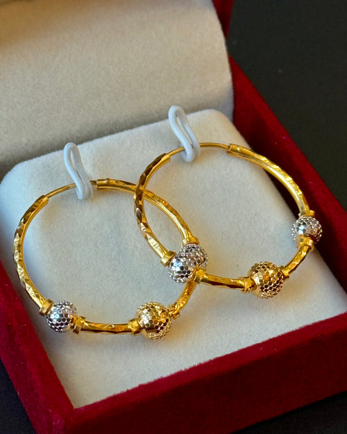 22K Gold Ladies Earrings