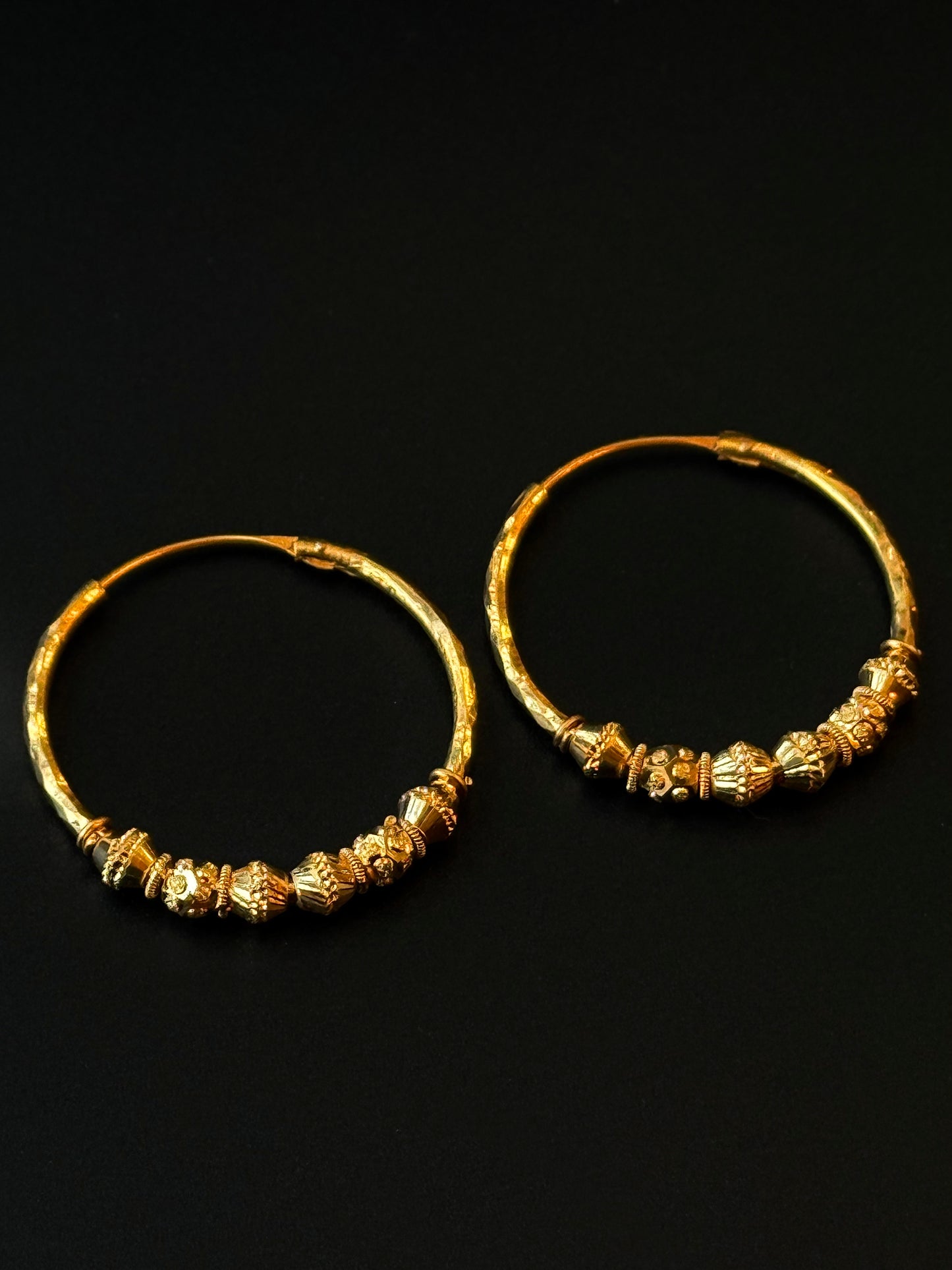 22K Gold Ladies Earrings