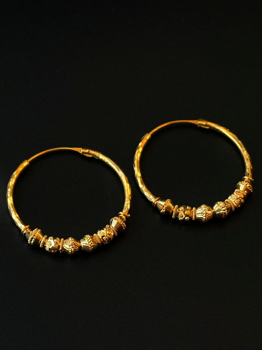 22K Gold Ladies Earrings