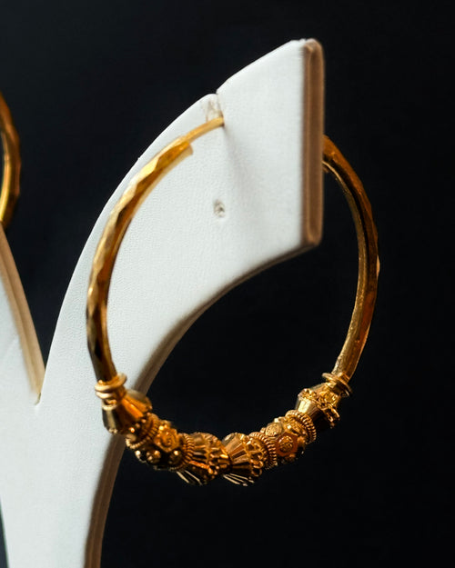 22K Gold Ladies Earrings