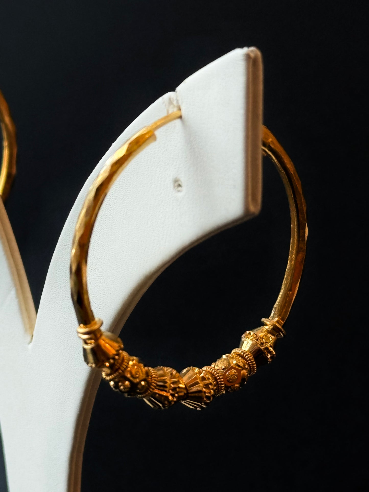 22K Gold Ladies Earrings