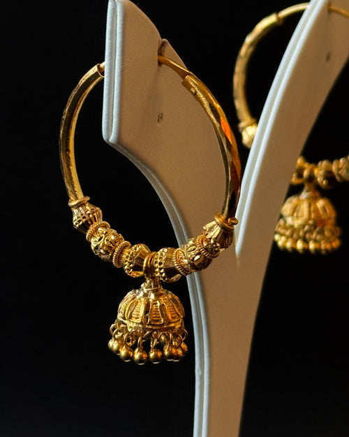 22K Gold Ladies Earrings