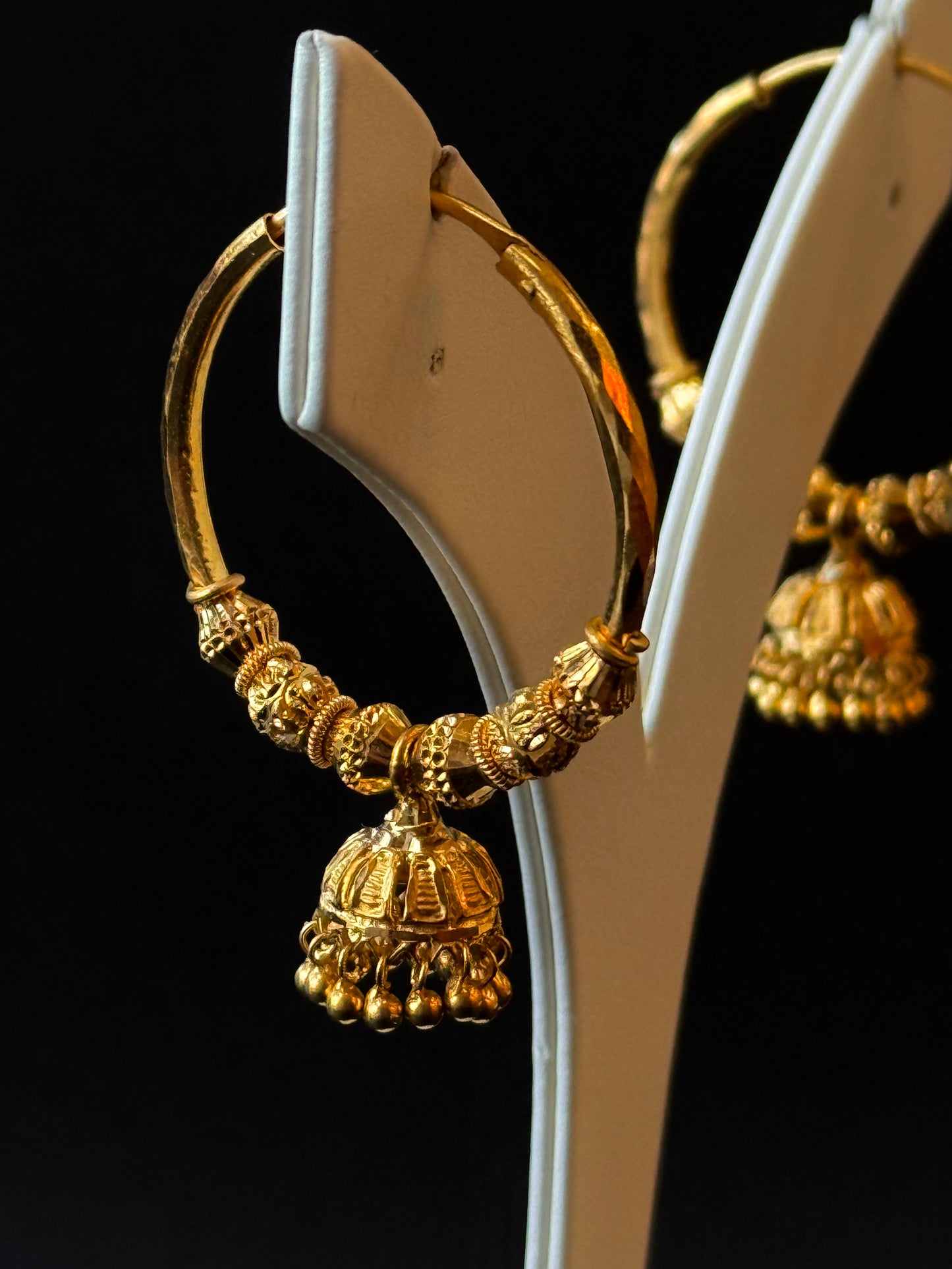 22K Gold Ladies Earrings