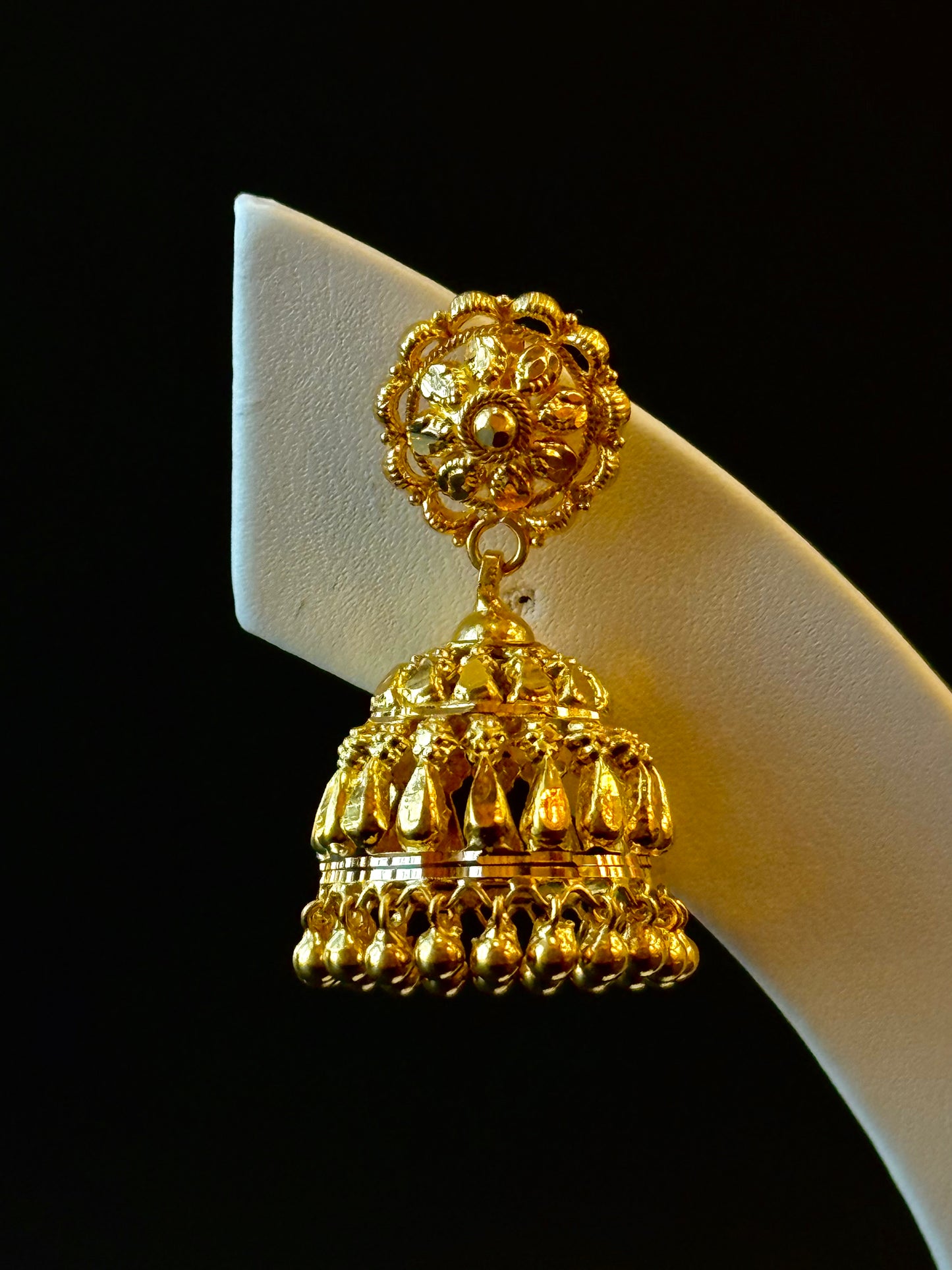 22K Gold Ladies Earrings