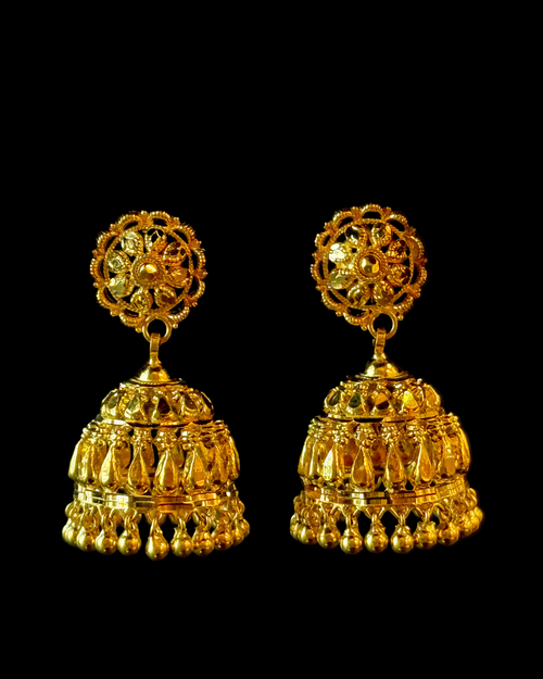 22K Gold Ladies Earrings