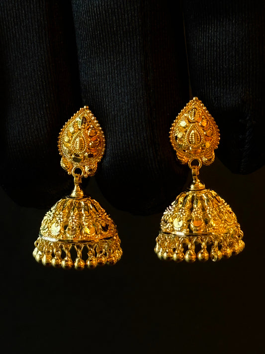22K Gold Ladies Earrings
