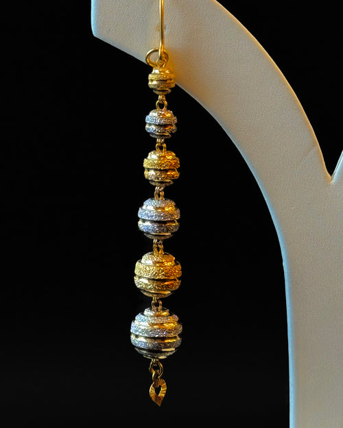 22K Gold Ladies Earrings